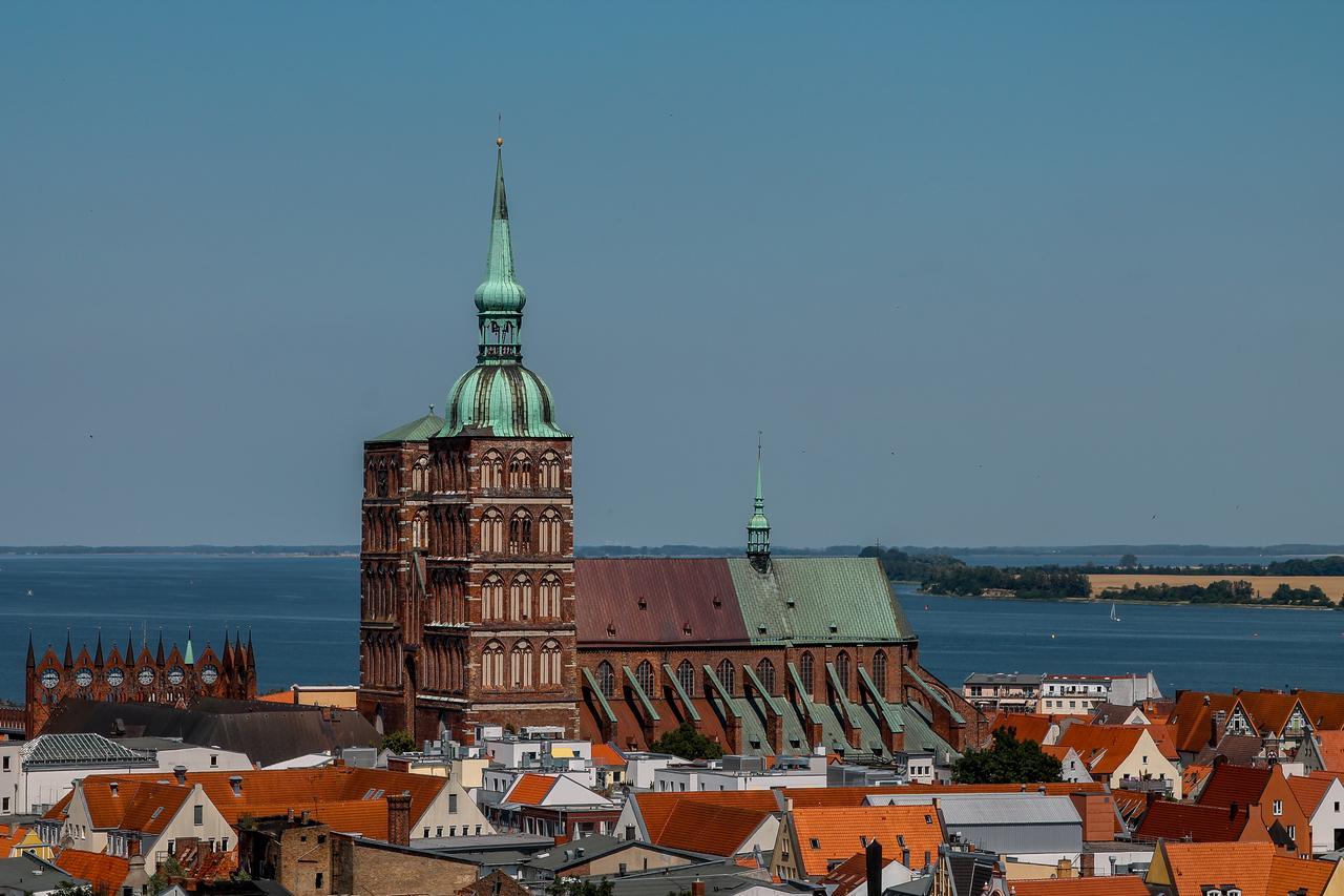 Pension Villa Beer Stralsund Bagian luar foto
